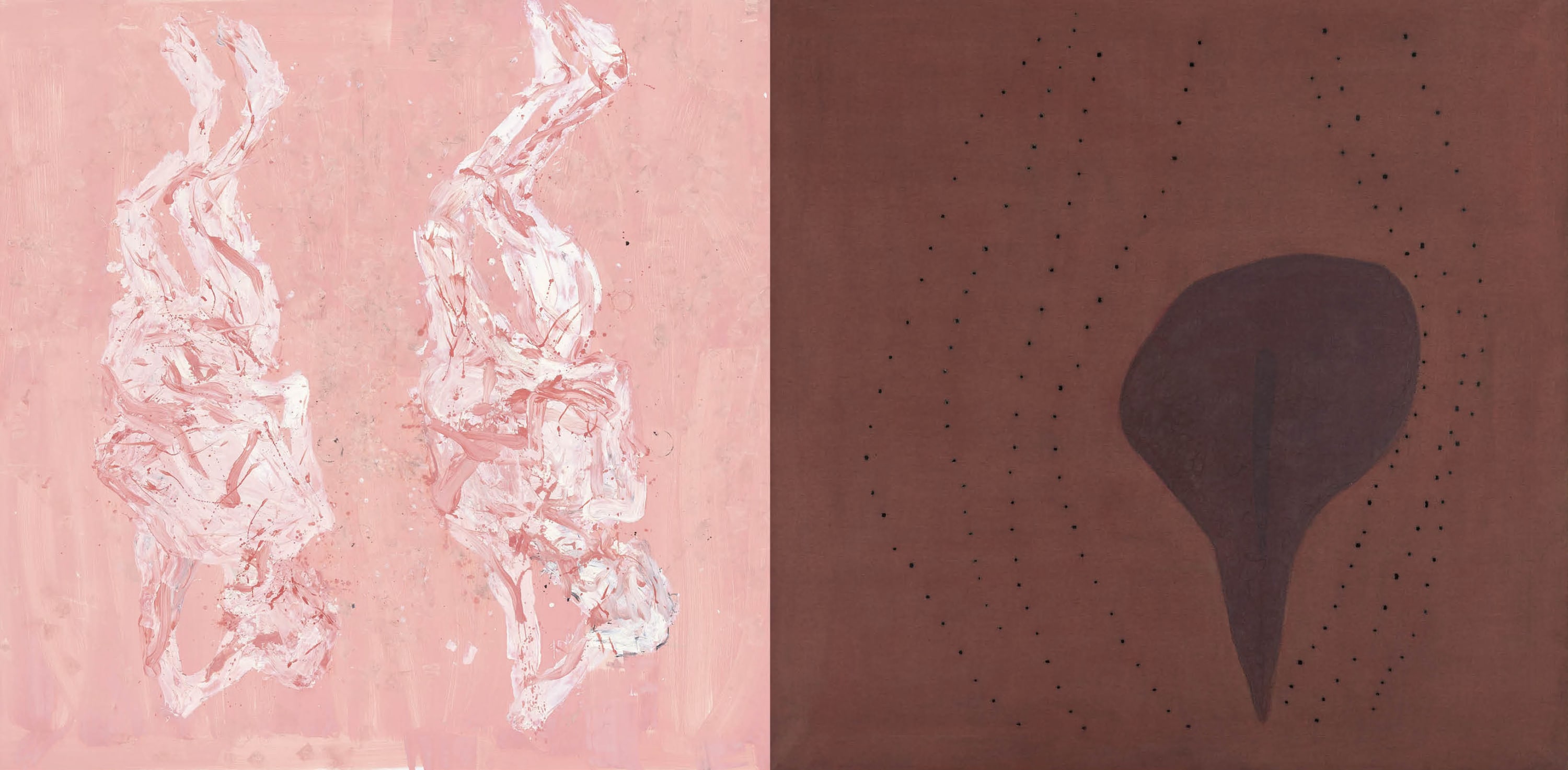 Georg Baselitz & Lucio Fontana L’aurora viene