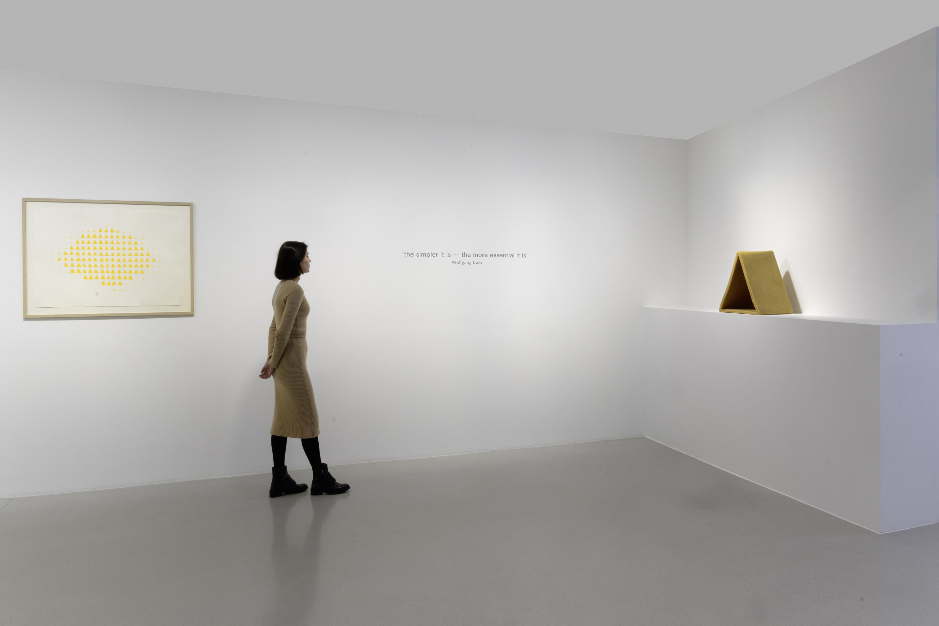 Wolfgang Laib City of Silence