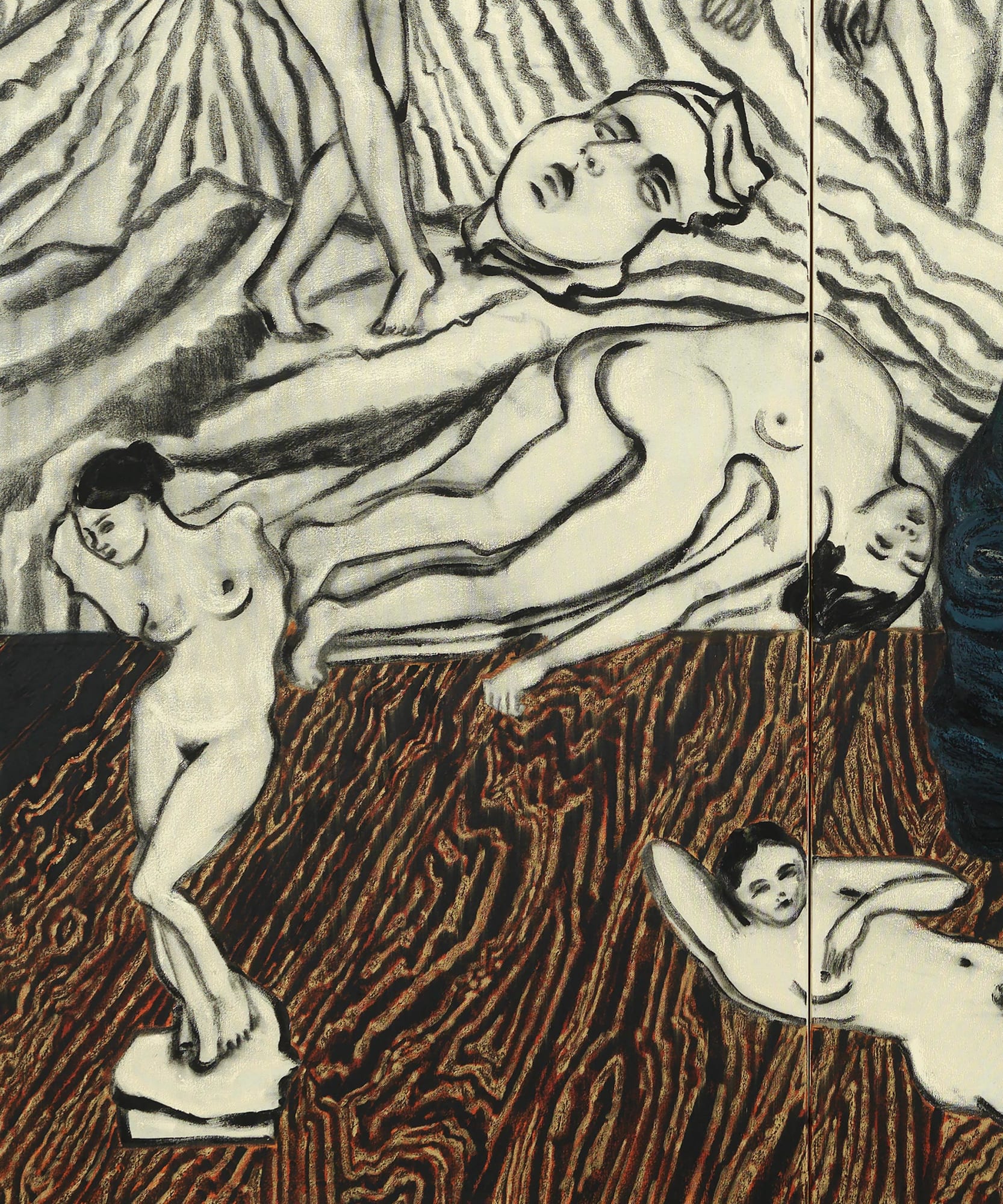 Mamma Andersson: A Collection of Works from her Touring Museum Exhibition - 'About Hill' 11 Old Burlington Street, London, W1S...