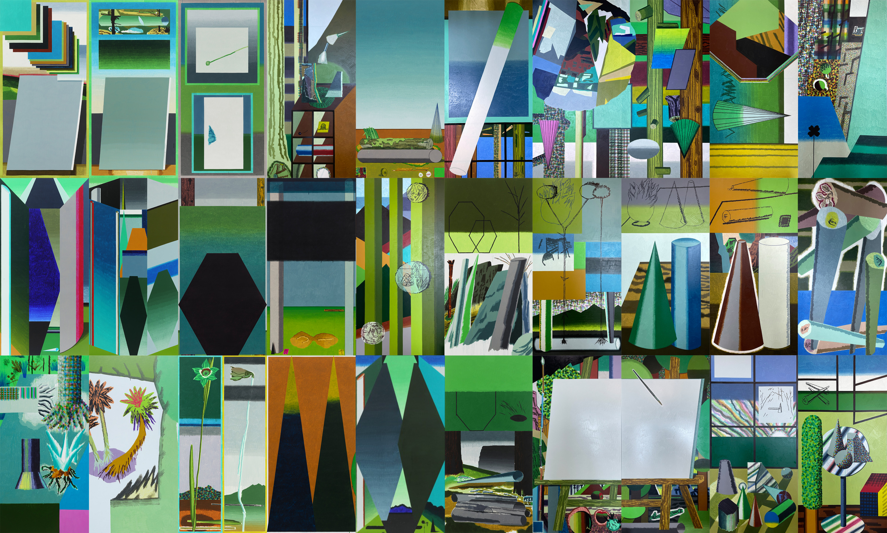Art Basel Unlimited 2025 Hyunsun Jeon, Into the Woods to Lose Our Way