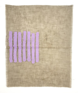 Giorgio Griffa, Verticale, 1976