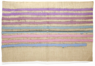 Giorgio Griffa, Linee orizzontali, 1973