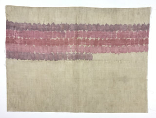Giorgio Griffa, Segni orizzontali, 1975