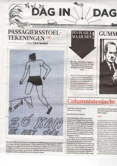 Dick Verdult in Dutch newspaper de Volkskrant