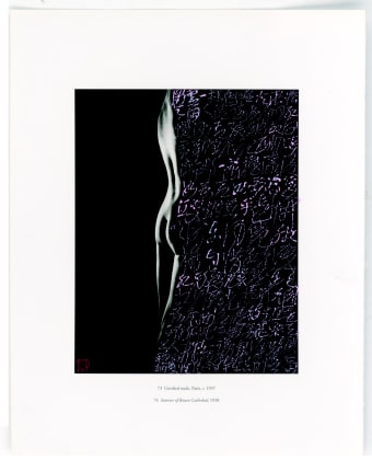 Wang Dongling, Poem by Nalanxingde, 2014, Acrylic on paper, 30.5 x 24 cm.