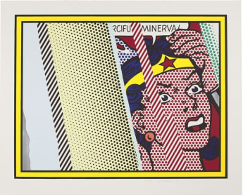 Roy Lichtenstein Reflections on Minerva For Sale