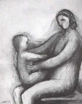 Henry Moore - Mother and Child Images