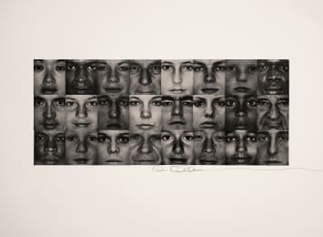 Ken Ohara, ONE ( collage of 24), 1970