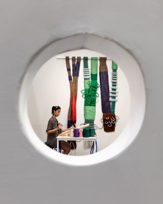 The Armory Show, 2023 | Desire Moheb-Zandi, Through the Peephole