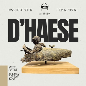 Lieven d'Haese : « Maître de la vitesse », Vernissage & Exposition De Sculptures
