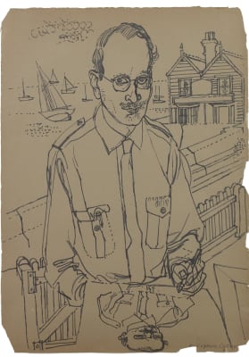 Self Portrait (1988) by Roland Collins