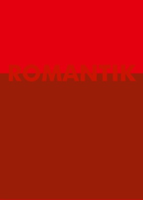 LAb[au] Wortmischungen: 001 Romantik [ Rot = Kamin ], 2024 Pigmented Print on MDF 21 x 30 cm