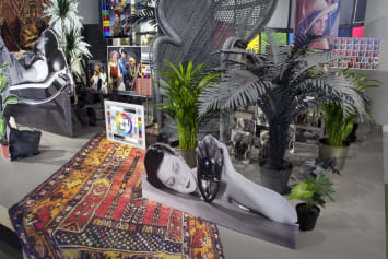 Stephanie Syjuco, "Neutral Calibration Studies (Ornament + Crime)," 2016.