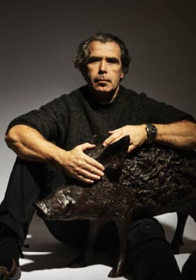 Anthony Scott, with 'Bres'