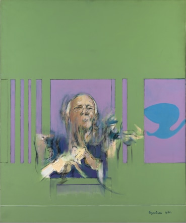 Bryan Organ  Malcolm Muggeridge II, 1966  Oil on canvas  152 x 127 cm