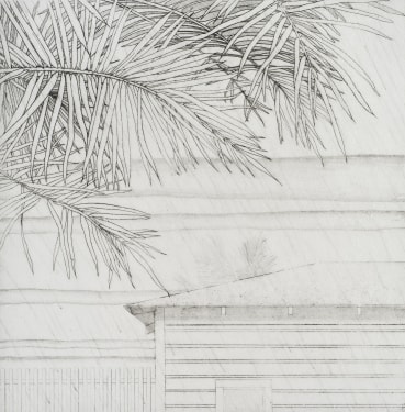 Norman Stevens ARA  House, 1972  Etching, soft ground etching and drypoint  29.8 x 29.7 cm  From the edition of 35 impressions  Signed, dated, titled and numbered