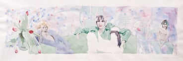 Patrick Procktor RA  Ego, 1969  Watercolour on paper  63 x 101 cm  Signed and dated lower right