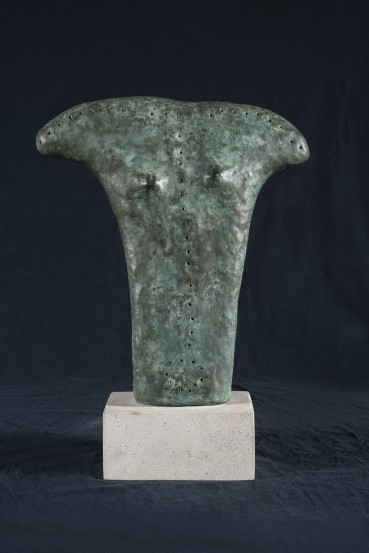 William Turnbull  Axehead Torso , 1979  Bronze  33.5 x 30.5 x 5.7 cm  AC from an edition of 9