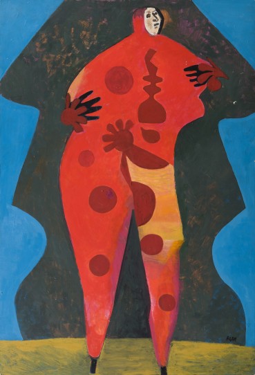 Eileen Agar  Red Peril, 1983  Acrylic on board  78.7 x 53.3 cm