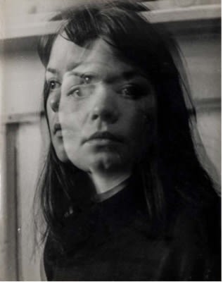 David Inshaw  Cathy Thomas, Double Exposure, 1964  Photograph  50.8 x 40.64 cm