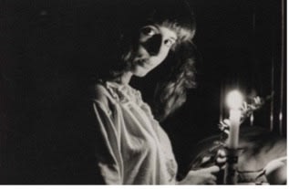 David Inshaw  Juliet by Candlelight, 1980  Photograph  15.24 x 22.86 cm