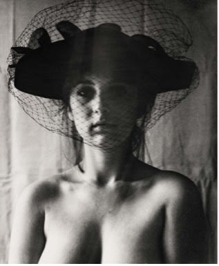 David Inshaw  Sharon in Hat, 1984-5  Photograph  39.37 x 33.02 cm