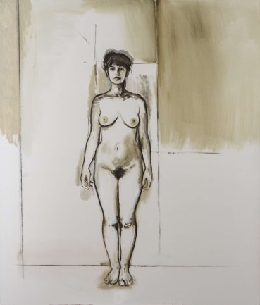 David Inshaw  Sharon, 1986-90  Oil on canvas  152.5 x 129.5cm