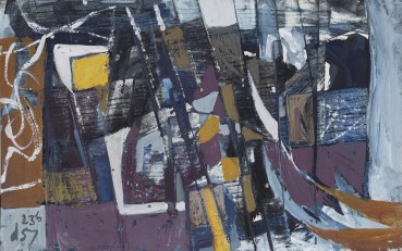 Roy Turner Durrant  Untitled (236), 1957  Mixed media on paper  12.5 x 20.1 cm