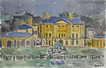 Kenneth Hall  Kenwood House, c.1937  Watercolour and ink on paper  14.3 x 22.3 cm  £1,800 + ARR