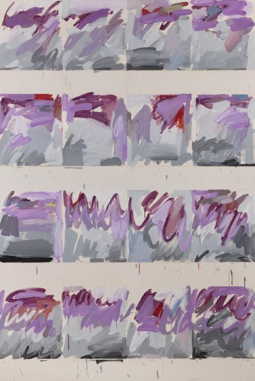 Mark Lancaster  Violet, 1974  Oil on canvas  183 x 122cm