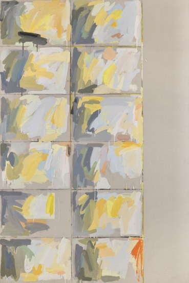 Mark Lancaster  Yellow I, 1974  Oil on canvas  182.9 x 121.9 cm