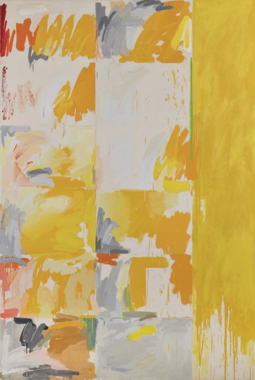 Mark Lancaster  Yellow II, 1974  Oil on canvas  183 x 122 cm
