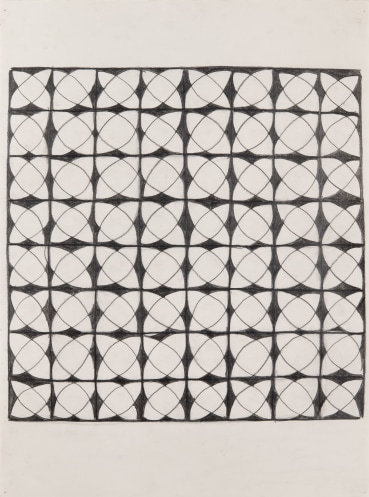 Linda Karshan  Covid-19 Series I, 2020  Graphite on paper  76 x 57 cm