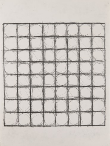 Linda Karshan  Covid-19 Series III, 2020  Graphite on paper  76 x 57 cm