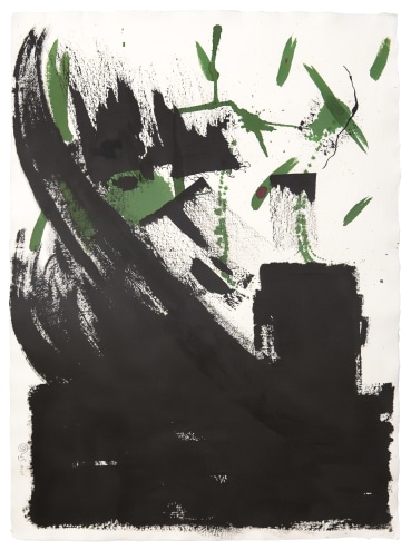 Nouneh Sarkissian  It's not the End of the World, 2021  Ink on handmade paper  98 x 70 cm