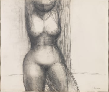 Reg Butler  Crazy-Horse, 1960  Pencil on paper  50.5 x 61 cm