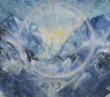 Keith Grant  A Song at Sunrise, 2018  Oil on linen  115 x 132 cm