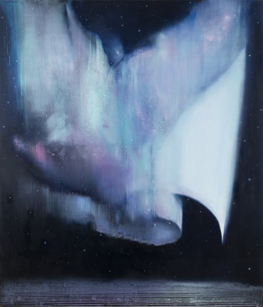 Keith Grant  Aurora of the Transfigured Night, 2021  Oil on linen  150.5 x 130.5 cm
