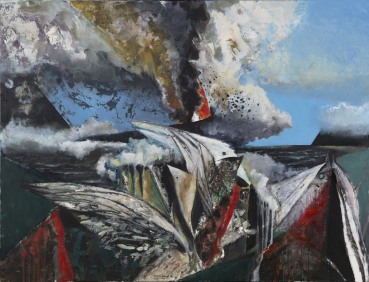 Keith Grant  Phoenix, 2012  Oil on canvas  89 x 115.5 cm