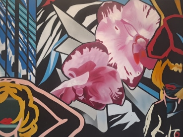 Brendan Neiland  Calypso, 2025  Acrylic on canvas  91.3 x 121.8 cm