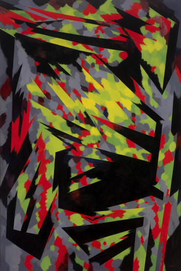 William Gear RA  Spring Landscape, 1967  Oil on canvas  183 x 122 cm  Signed and dated lower right; titled verso