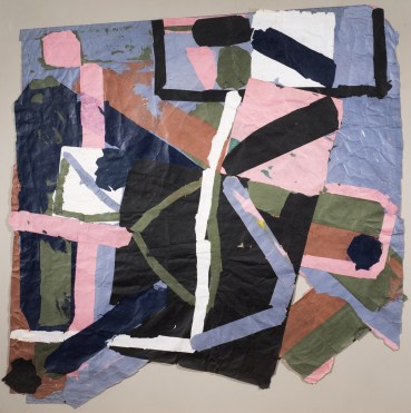 Francis Davison  G-52, 1978  Collage  117 x 125 cm