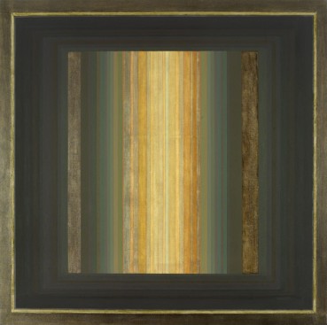 Paul Feiler  Janicon LIX, 2002  Oil, gold and silver leaf, and gessoed board on canvas laid on wood  142 x 142 cm  Signed, dated and titled verso