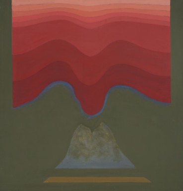 Adrian Heath  Craster, 1972-1973  Oil on canvas  127 x 121.9 cm  Signed, dated and titled verso