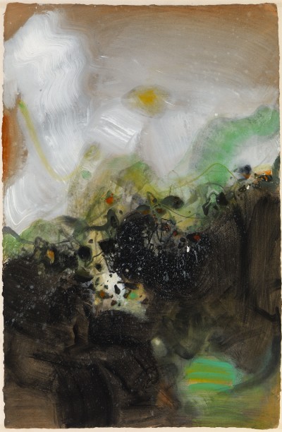 Chu Teh-Chun, Ciel coloré, 1985