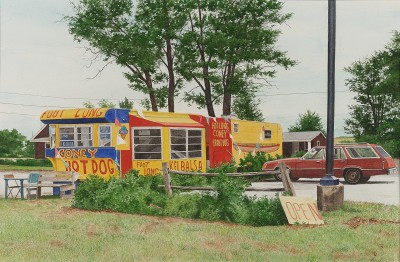 John Baeder, Foot Long, 2009