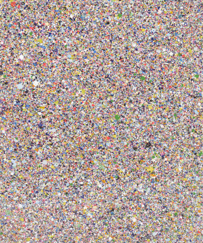Ian Davenport, Sprinkle, 2023