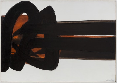 Pierre Soulages, Peinture 65 x 92 cm, 16 décembre 1971, 1971