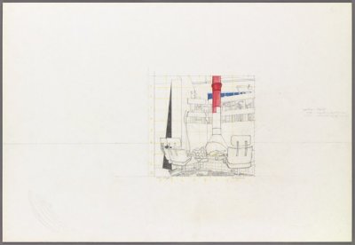 Patrick Caulfield, Study for 'In My Room', c.1974