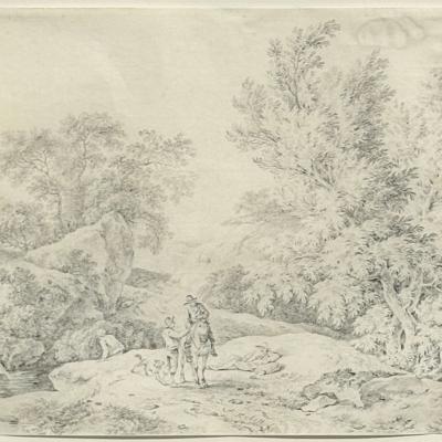 Landscape with Travelers Resting